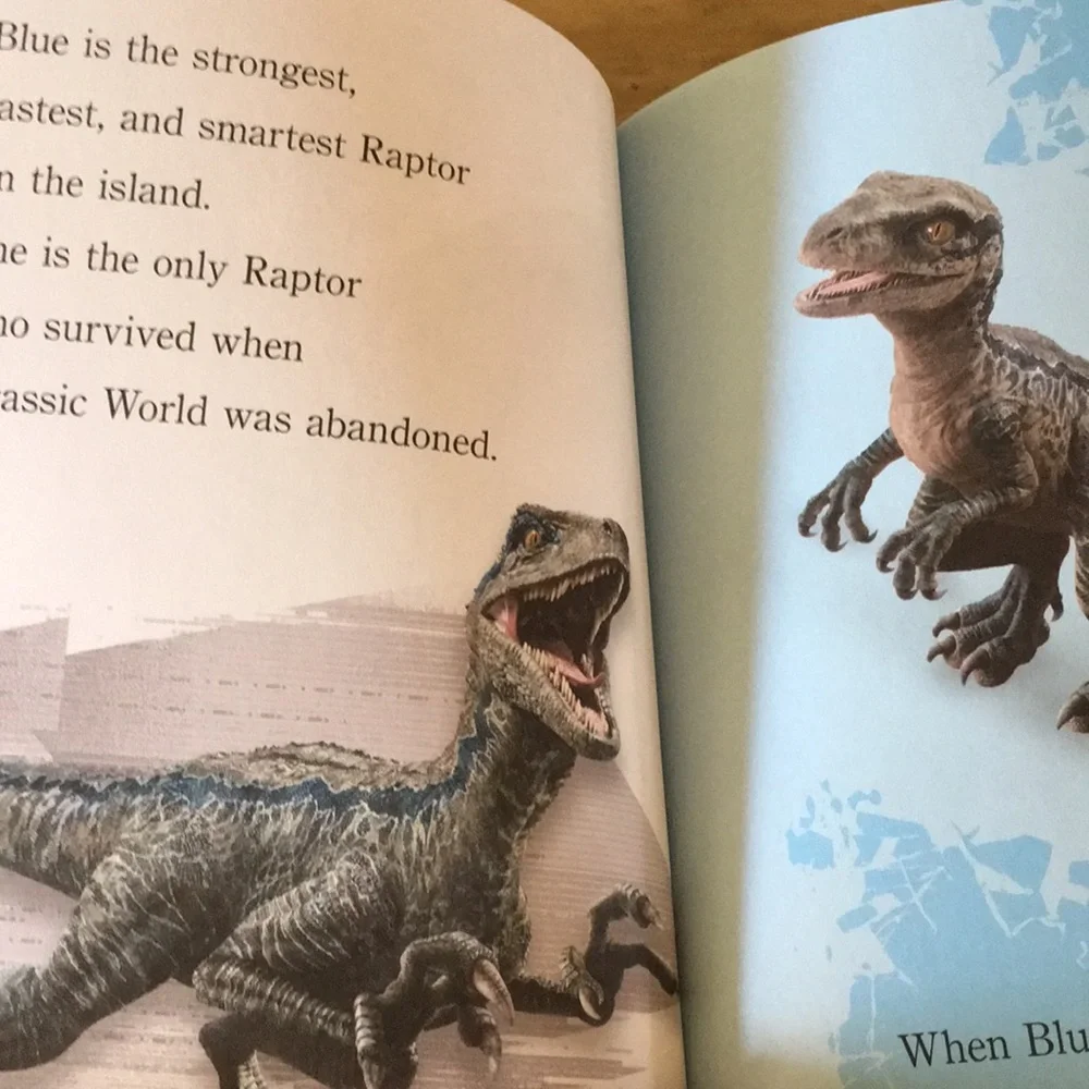 COPY - 🐊 3/$12 Jurassic World Dinosaur Rescue! Paperback